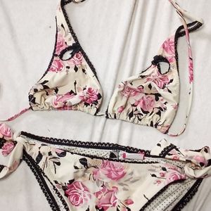 Betsy Johnson bathing suit pin up bikini lg